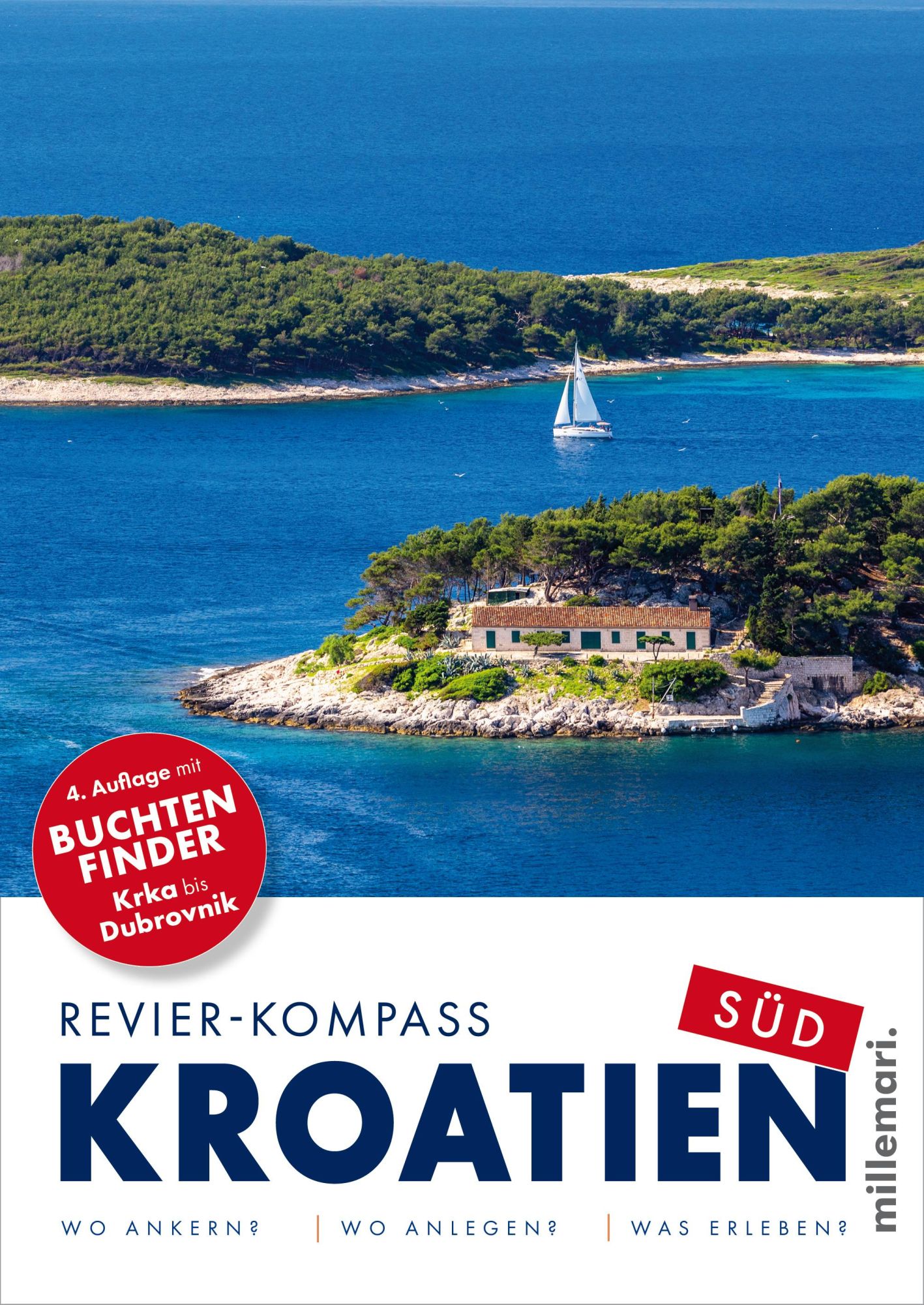 Cover: 9783967060935 | Revier-Kompass Kroatien Süd | Mit Buchtenfinder Krka bis Dubrovnik