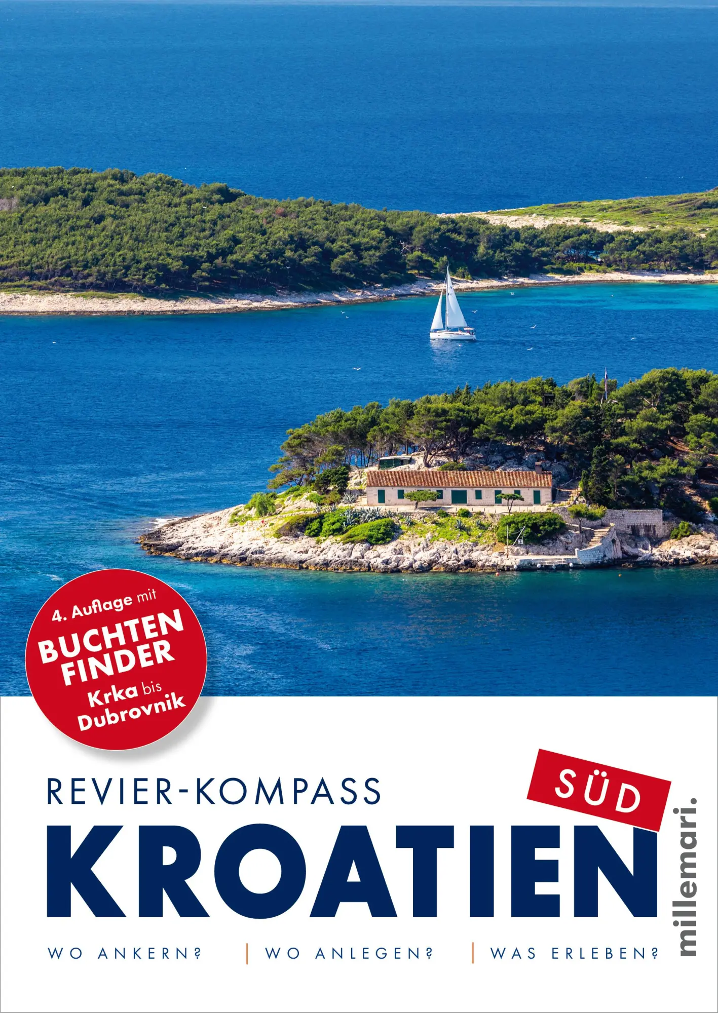 Cover: 9783967060935 | Revier-Kompass Kroatien Süd | Mit Buchtenfinder Krka bis Dubrovnik