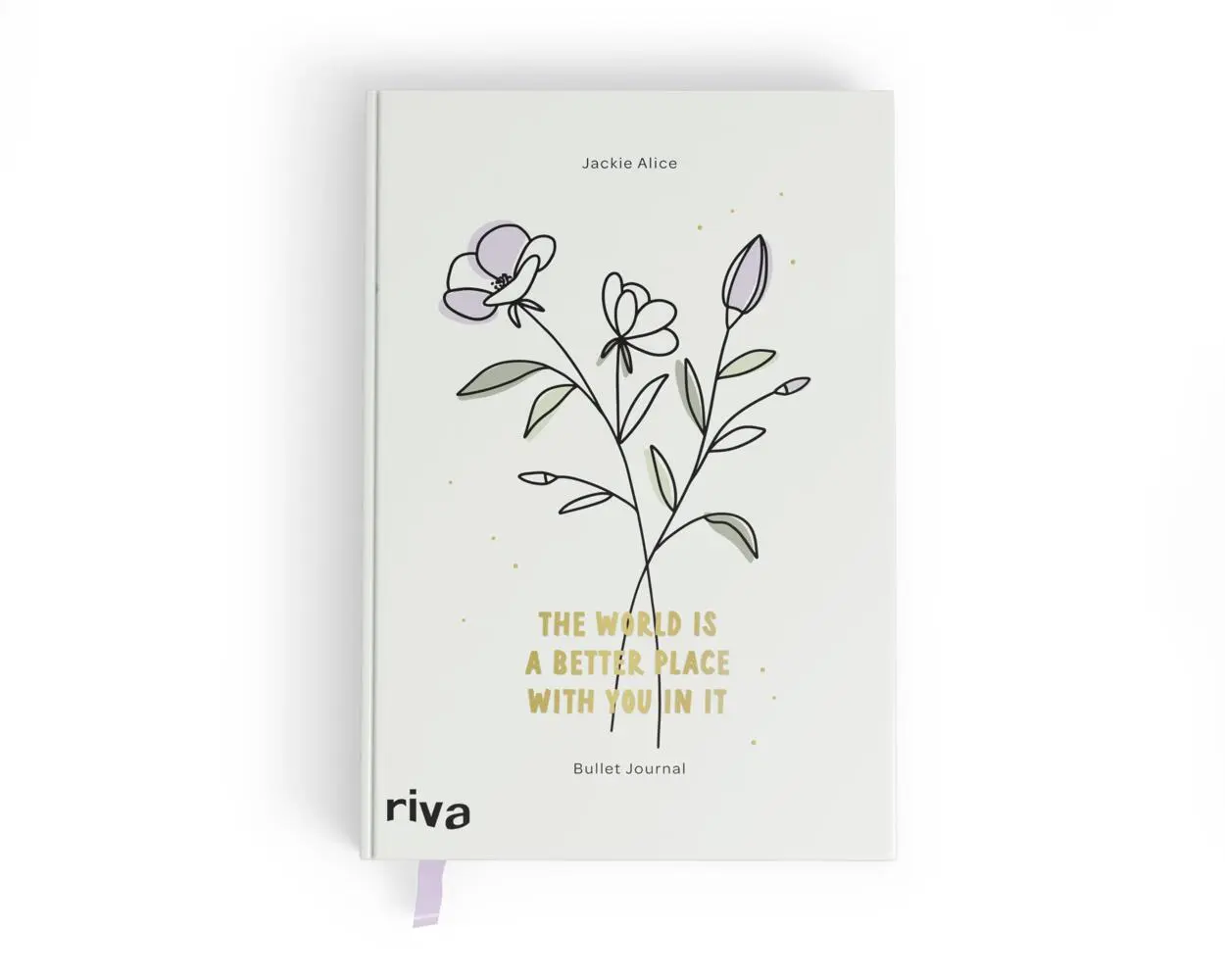 Bild: 9783967750935 | Bullet Journal »The world is a better place with you in it« | Alice