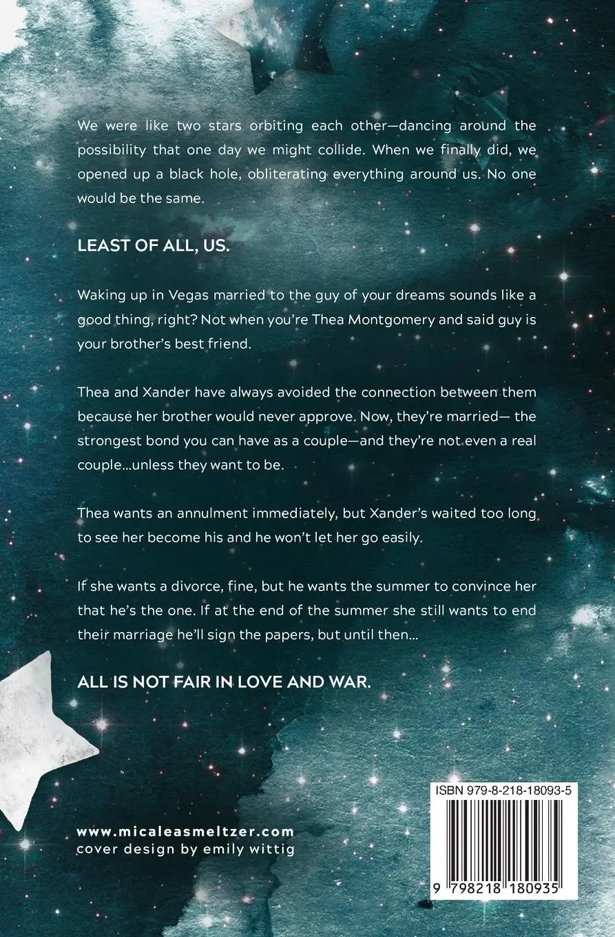 Rückseite: 9798218180935 | When Stars Collide | Smeltzer | Taschenbuch | Englisch | 2023