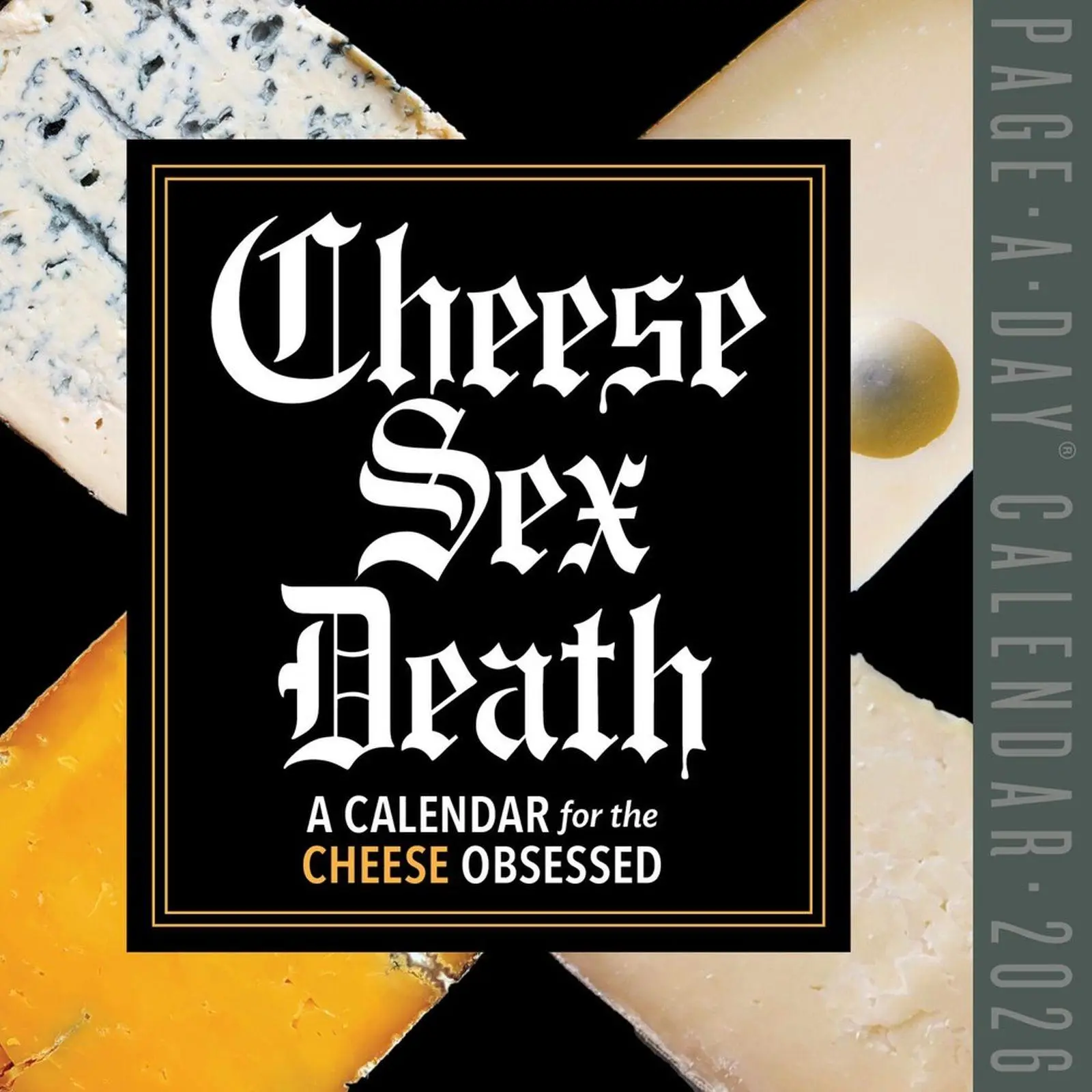 Cover: 9781523531035 | Cheese Sex Death Page-A-Day(r) Calendar 2026 | Erika Kubick (u. a.)
