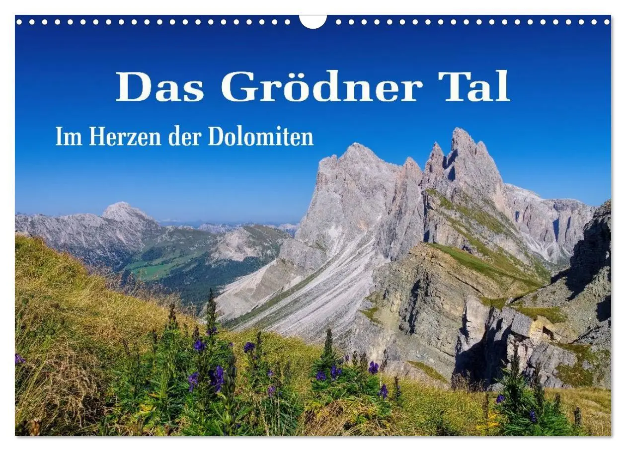 Cover: 9783516021035 | Das Grödner Tal - Im Herzen der Dolomiten (Wandkalender 2026 DIN A3...