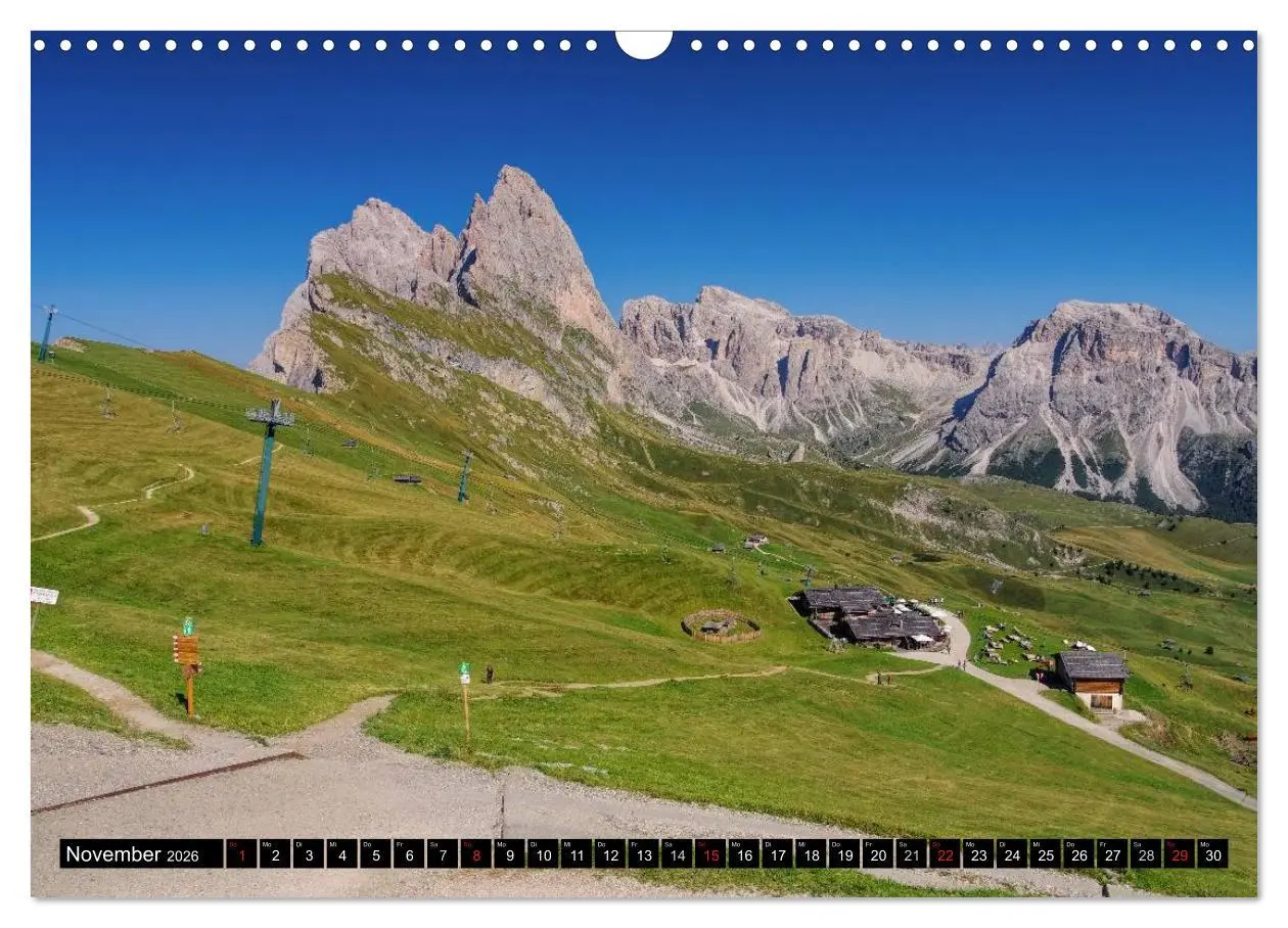 Bild: 9783516021035 | Das Grödner Tal - Im Herzen der Dolomiten (Wandkalender 2026 DIN A3...