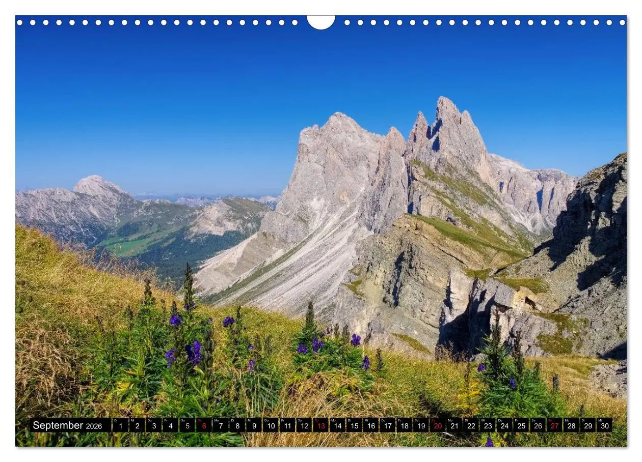 Bild: 9783516021035 | Das Grödner Tal - Im Herzen der Dolomiten (Wandkalender 2026 DIN A3...