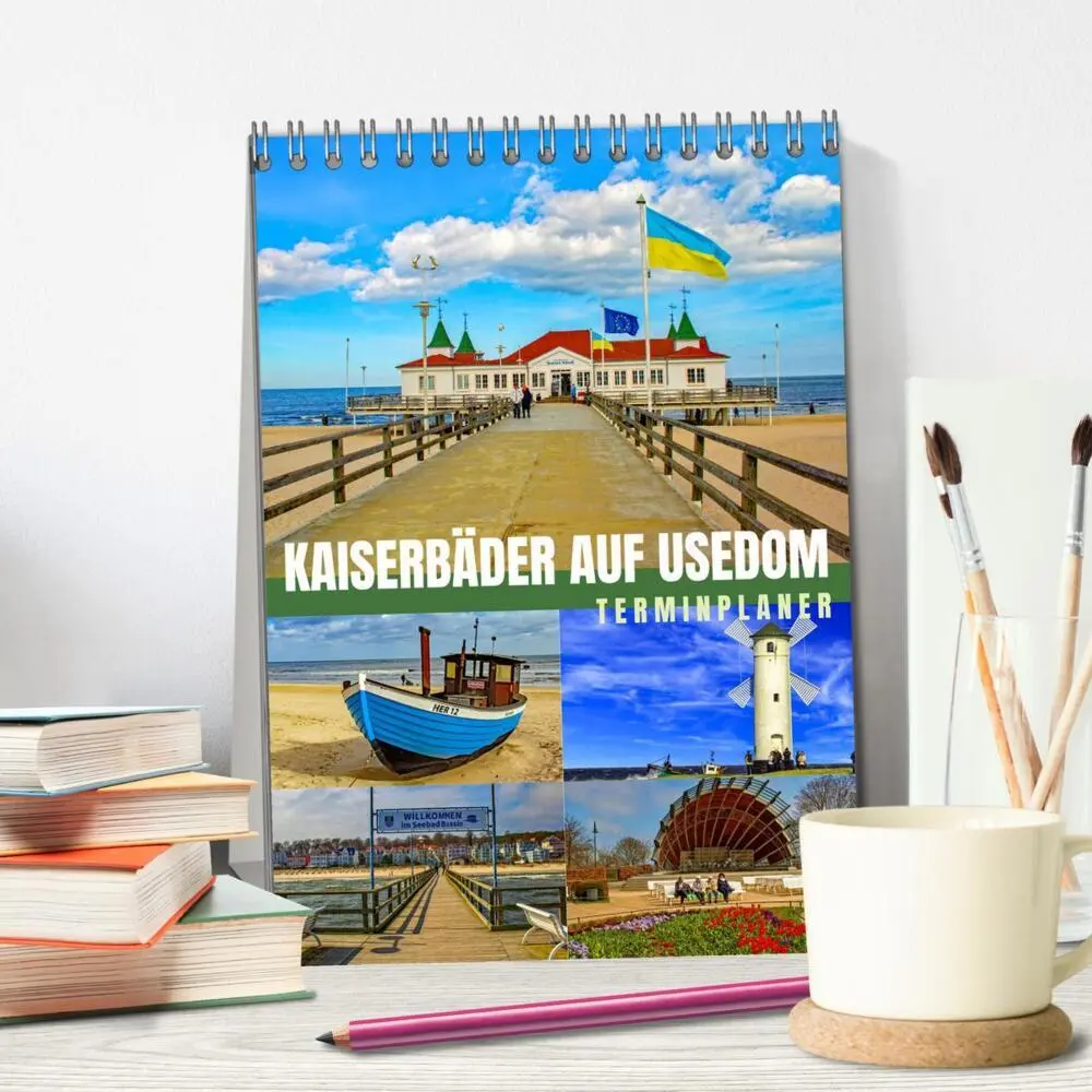 Bild: 9783516331035 | Kaiserbäder auf Usedom (Tischkalender 2026 DIN A5 hoch), CALVENDO...