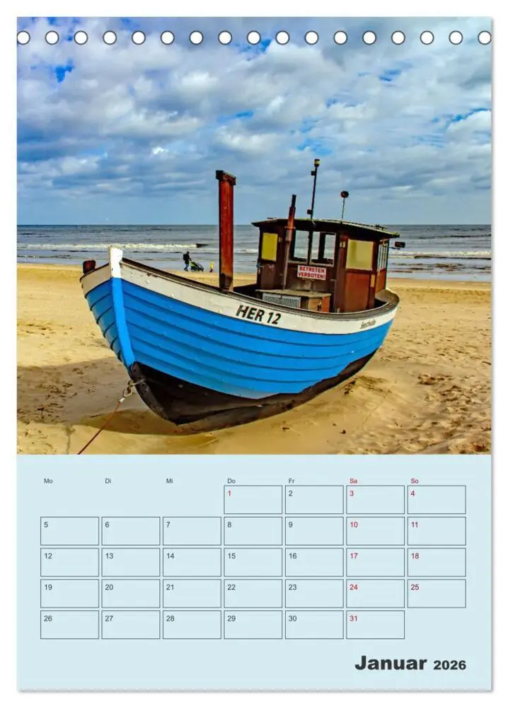 Bild: 9783516331035 | Kaiserbäder auf Usedom (Tischkalender 2026 DIN A5 hoch), CALVENDO...