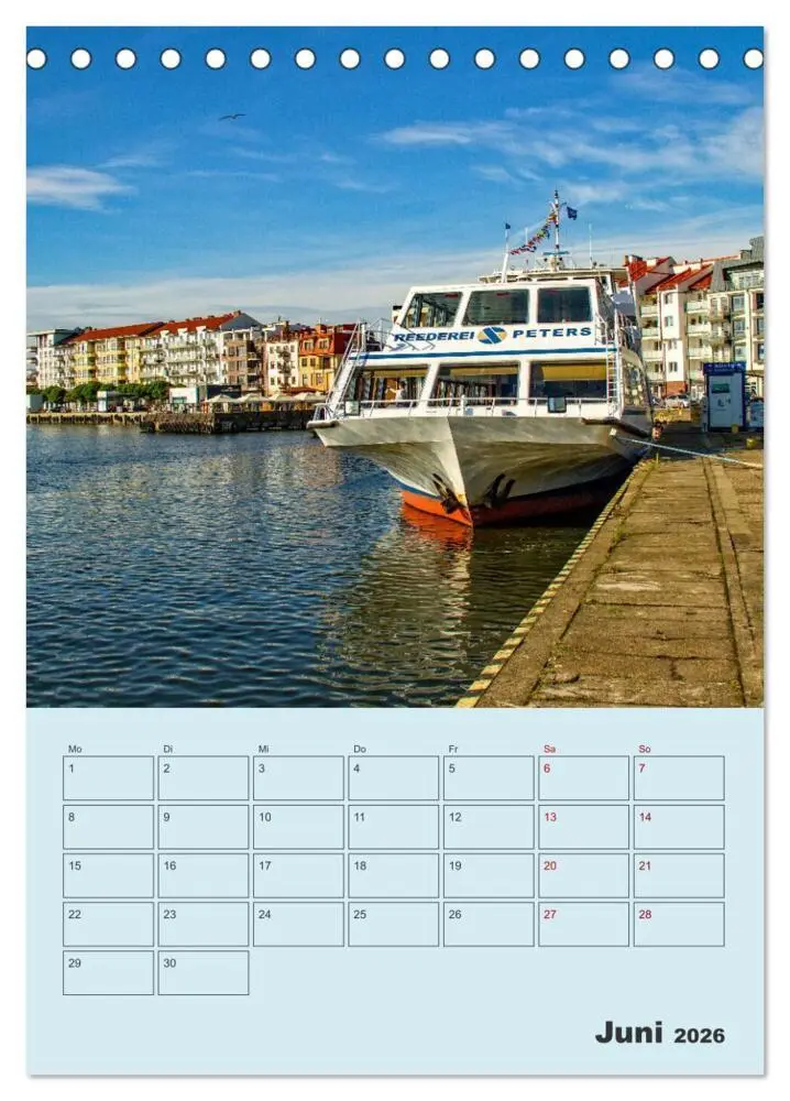 Bild: 9783516331035 | Kaiserbäder auf Usedom (Tischkalender 2026 DIN A5 hoch), CALVENDO...