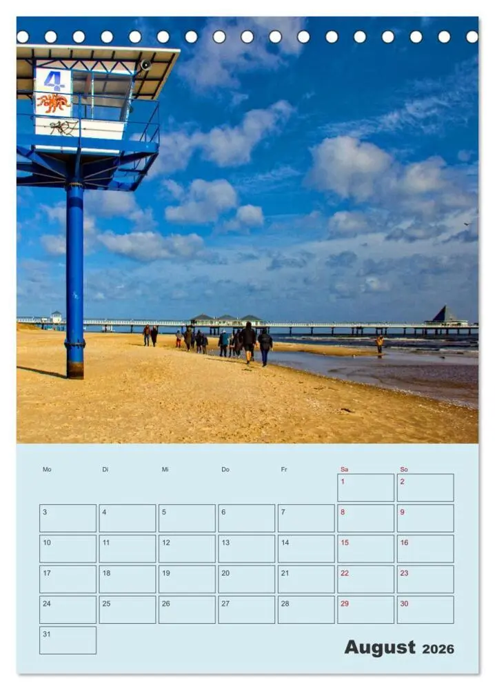 Bild: 9783516331035 | Kaiserbäder auf Usedom (Tischkalender 2026 DIN A5 hoch), CALVENDO...
