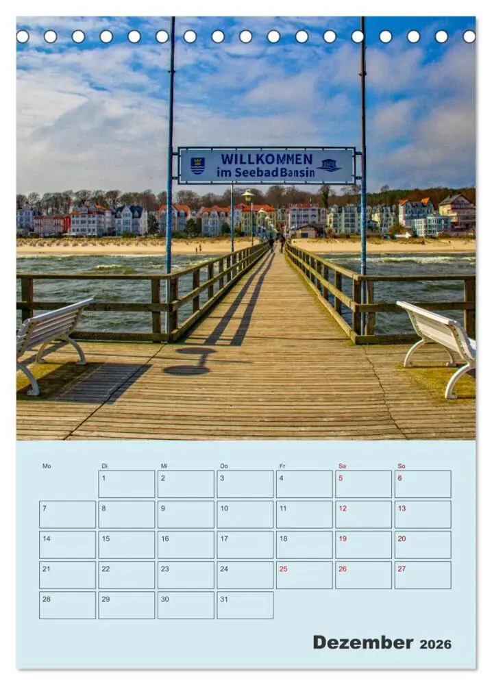 Bild: 9783516331035 | Kaiserbäder auf Usedom (Tischkalender 2026 DIN A5 hoch), CALVENDO...