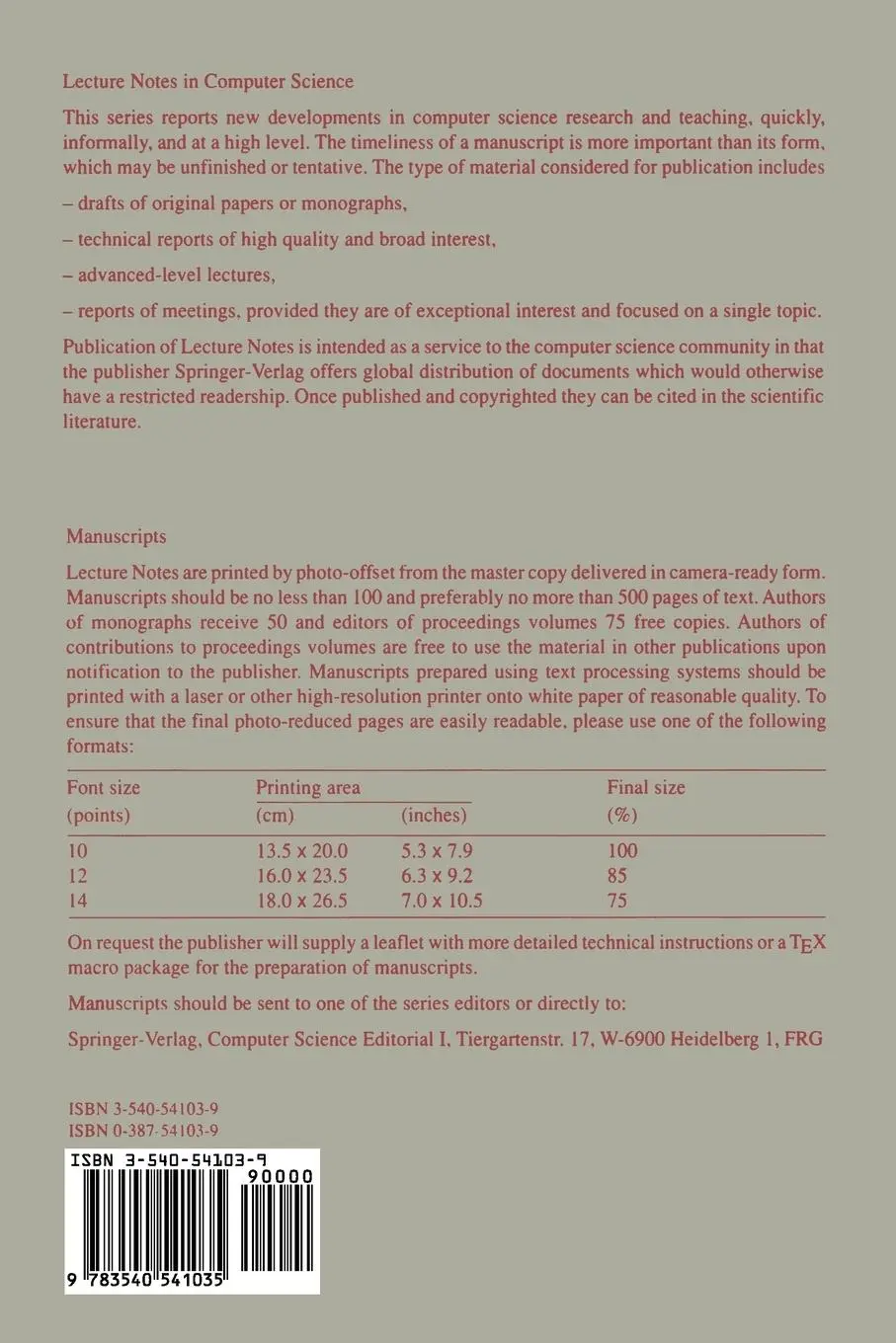 Rückseite: 9783540541035 | On the Computational Geometry of Pocket Machining | Martin Held | Buch