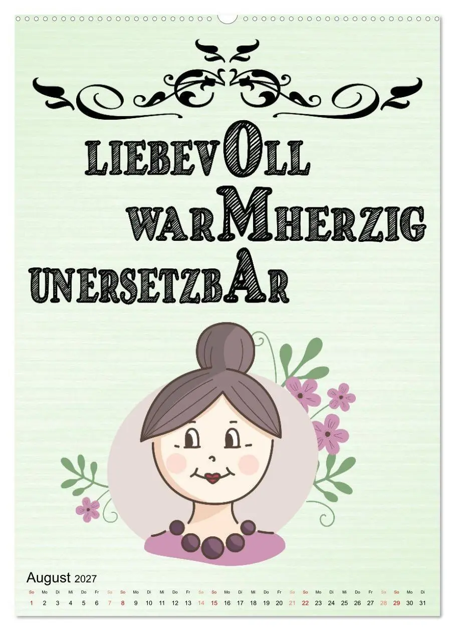 Bild: 9783569351035 | Glück ist, Oma zu sein (Wandkalender 2027 DIN A2 hoch), CALVENDO...