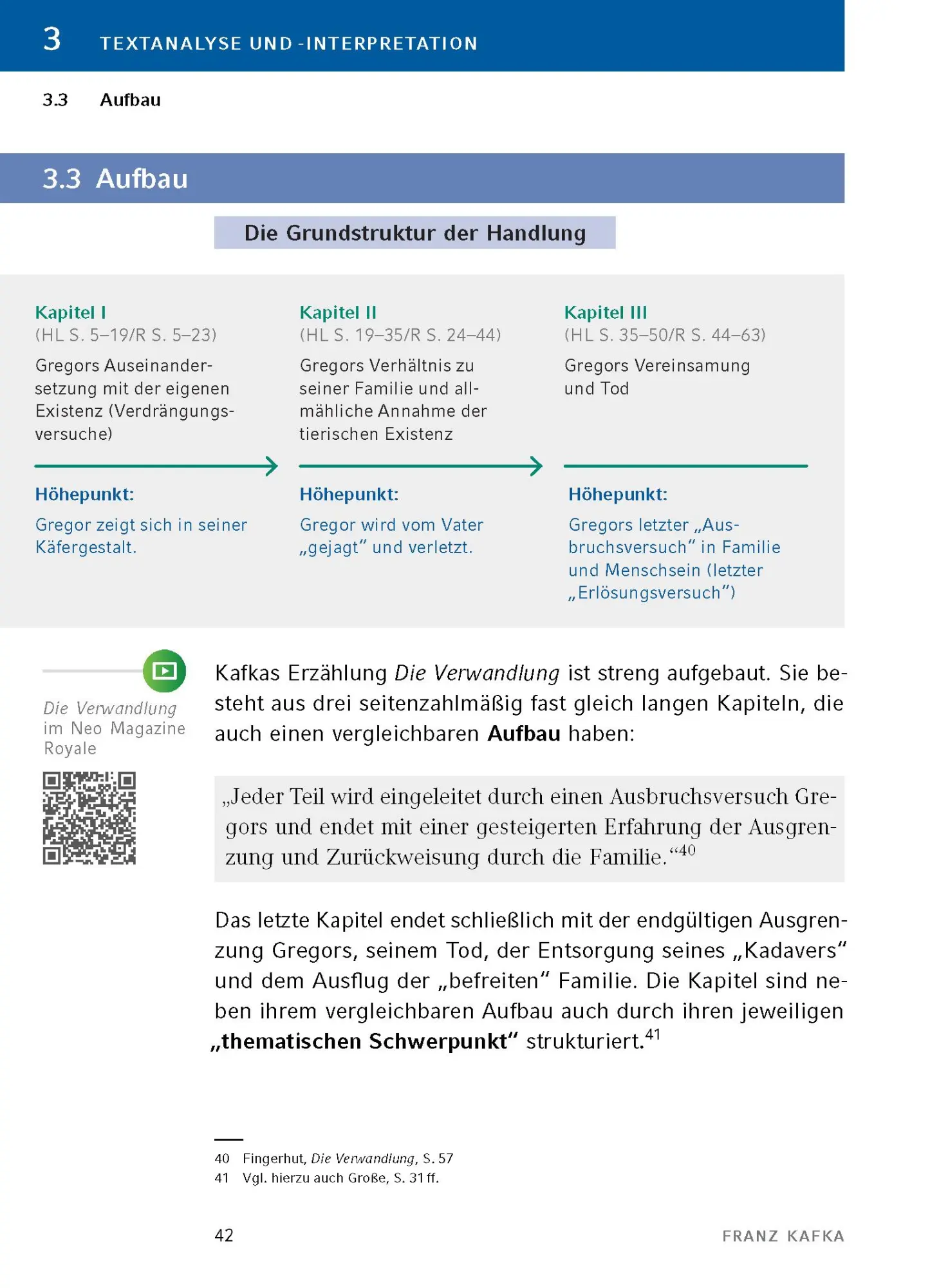 Bild: 9783804421035 | Die Verwandlung - Textanalyse und Interpretation | Franz Kafka | Buch