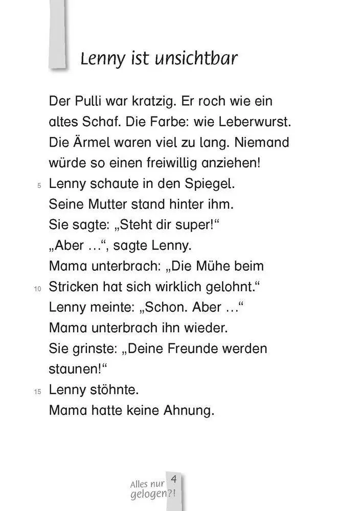 Bild: 9783834671035 | Alles nur gelogen?! - Lesestufe 1 | Petra Bartoli Y Eckert | Buch