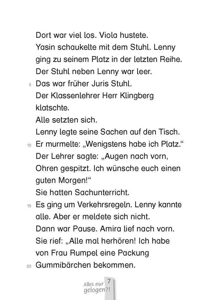 Bild: 9783834671035 | Alles nur gelogen?! - Lesestufe 1 | Petra Bartoli Y Eckert | Buch