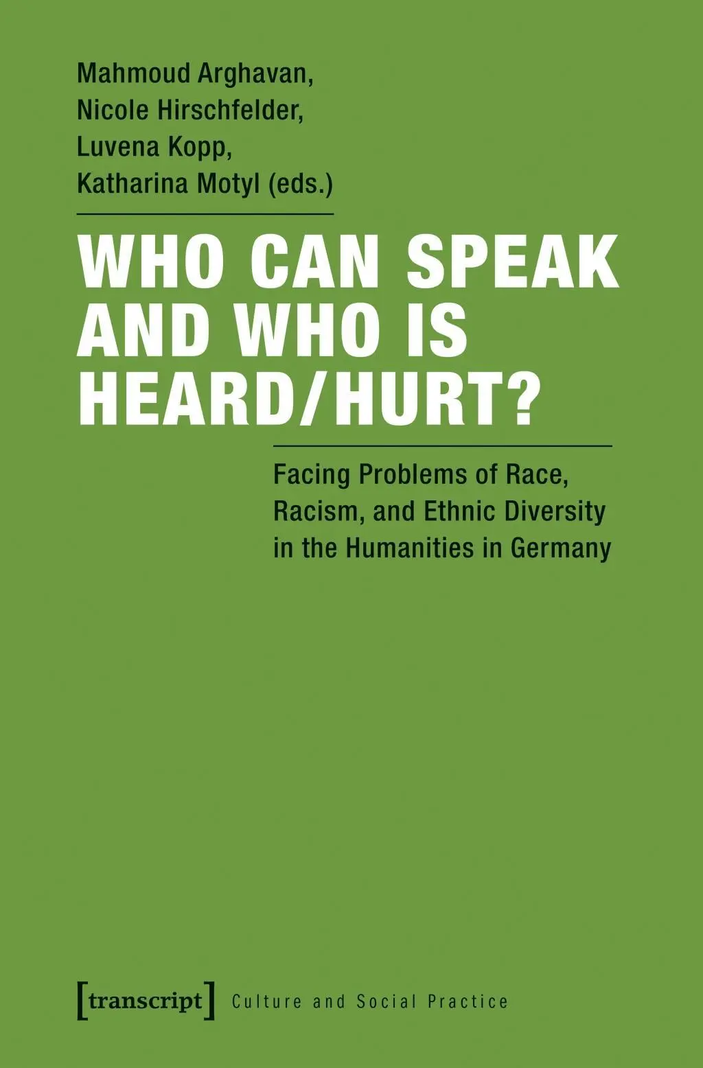 Cover: 9783837641035 | Who Can Speak and Who Is Heard/Hurt? | Mahmoud Arghavan | Taschenbuch