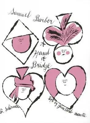 Cover: 9781617741135 | A Hand of Bridge | Samuel Barber | Taschenbuch | Vocal Score | 1986