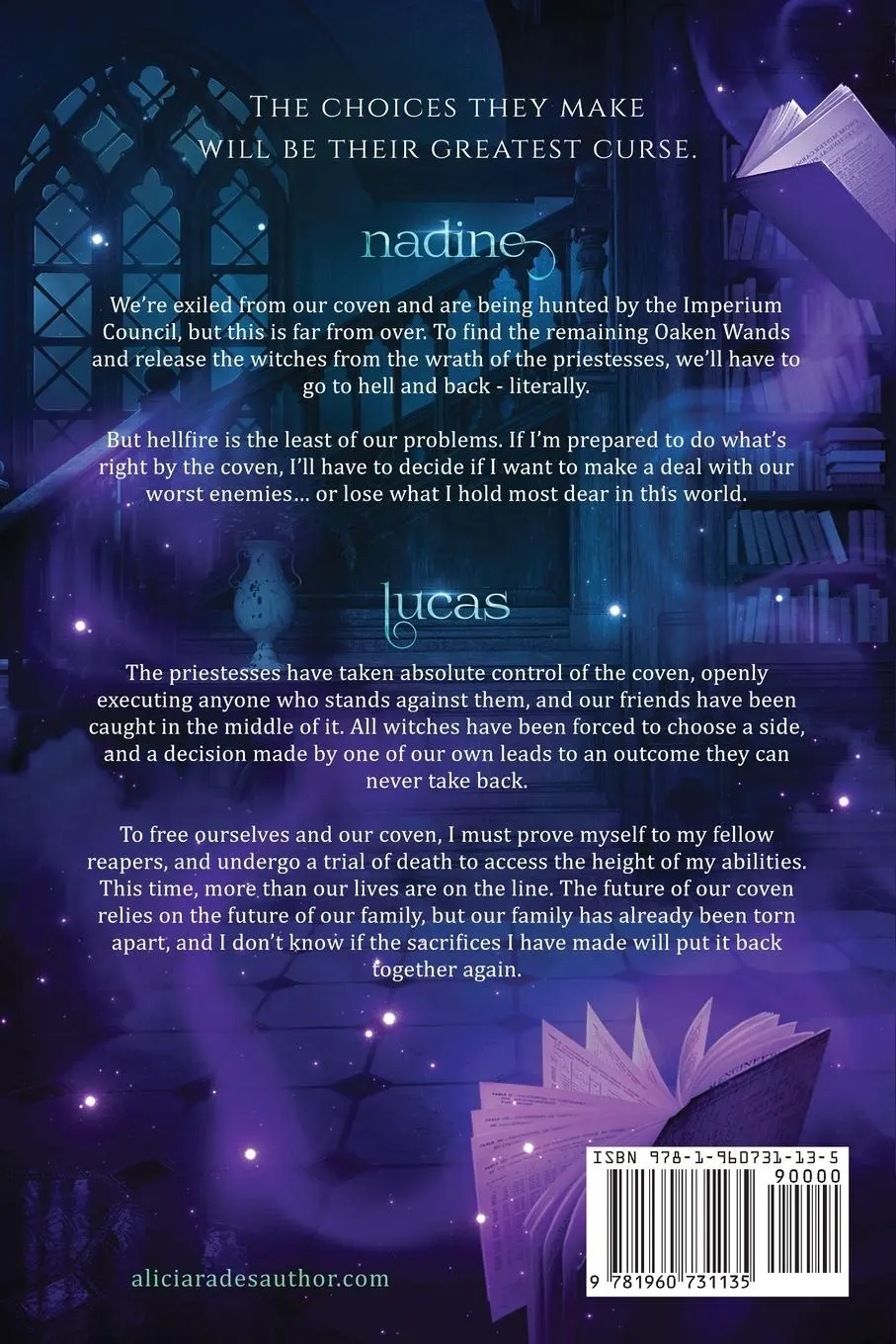 Rückseite: 9781960731135 | The Warlock's Trial | Alicia Rades (u. a.) | Taschenbuch | Englisch