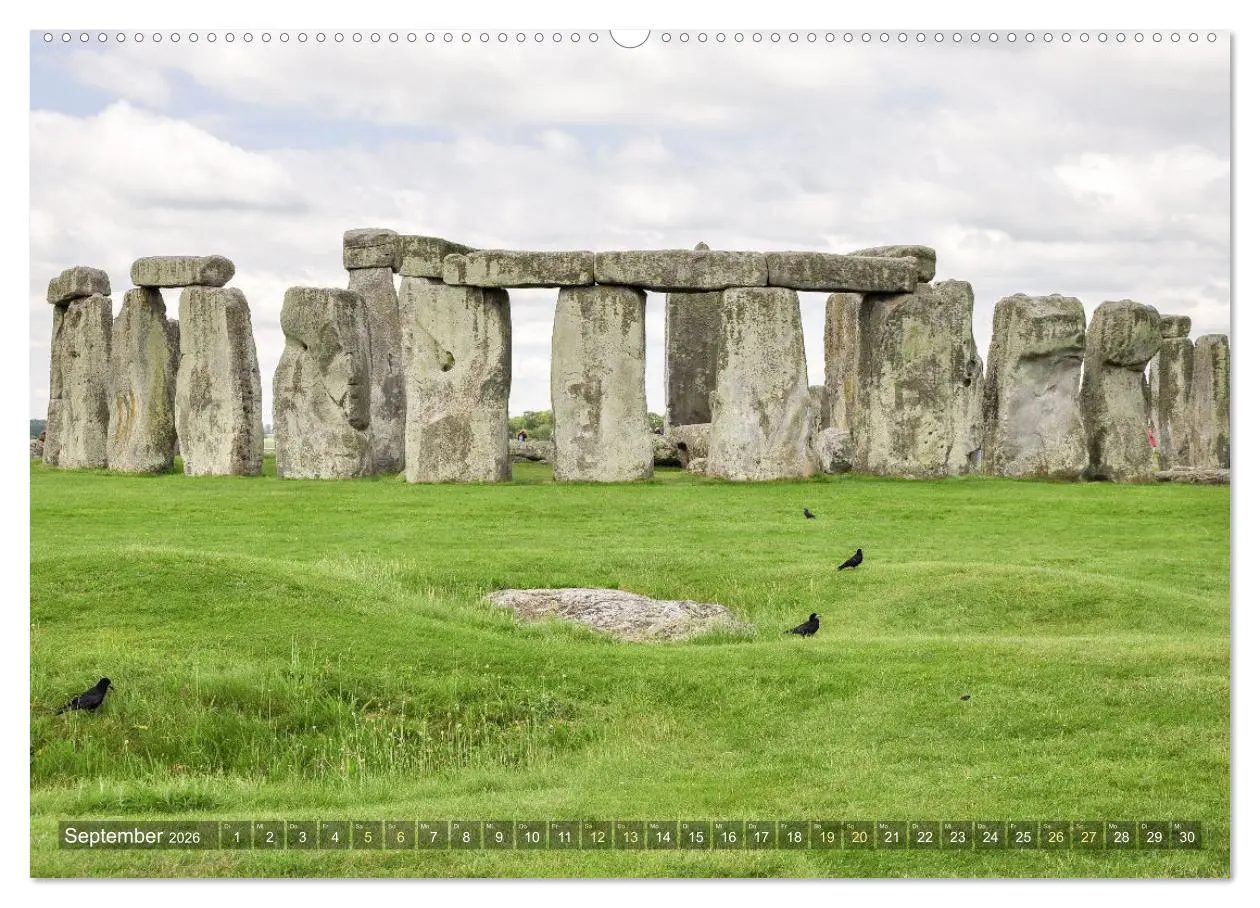 Bild: 9783457541135 | Geheimnisvolles Stonehenge (Wandkalender 2026 DIN A2 quer),...
