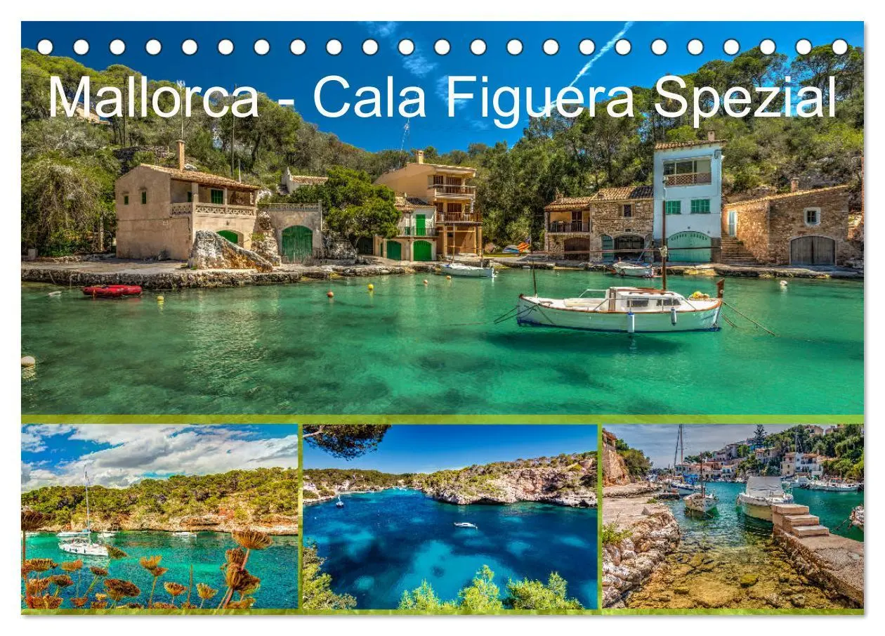 Cover: 9783457851135 | Mallorca - Cala Figuera Spezial (Tischkalender 2026 DIN A5 quer),...