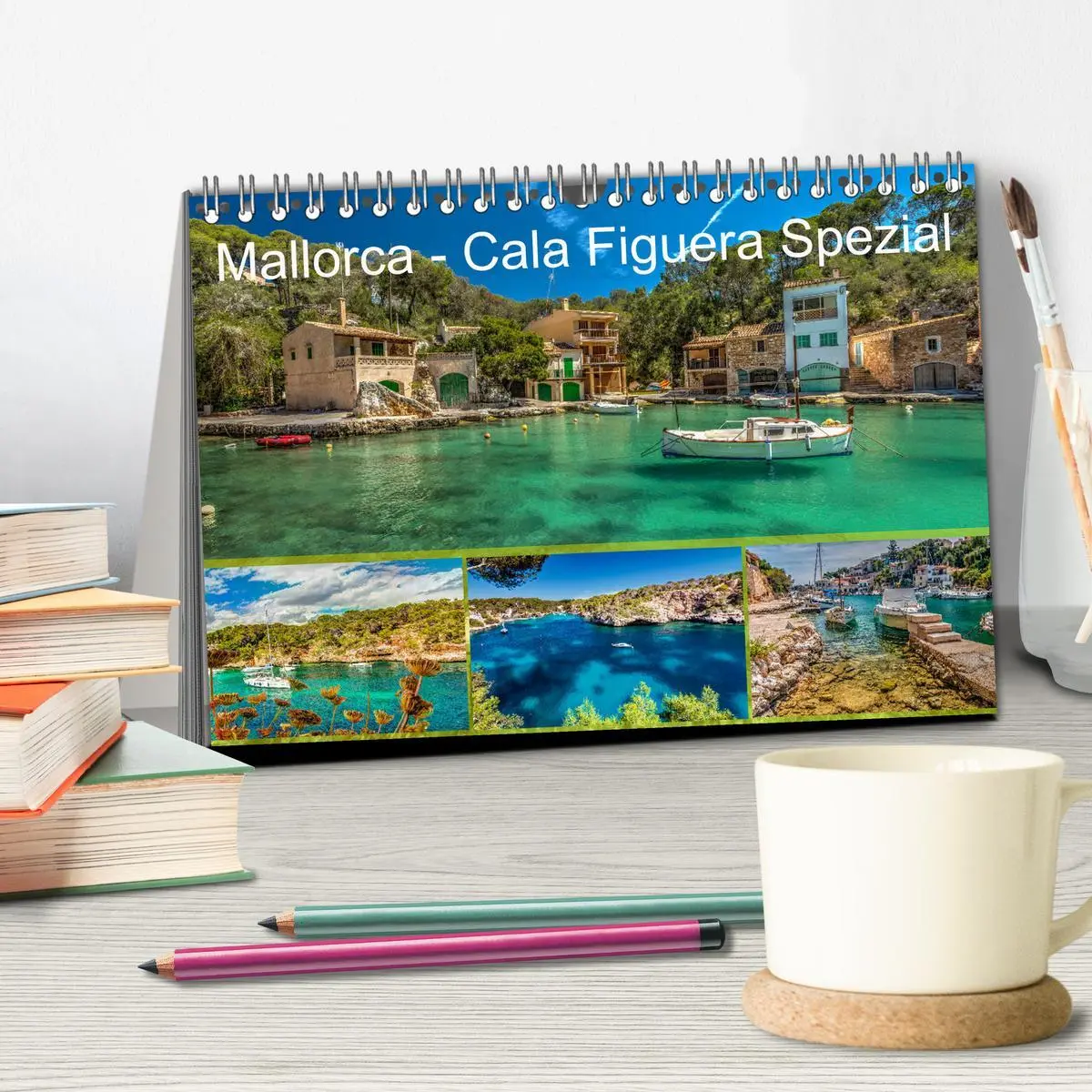 Bild: 9783457851135 | Mallorca - Cala Figuera Spezial (Tischkalender 2026 DIN A5 quer),...