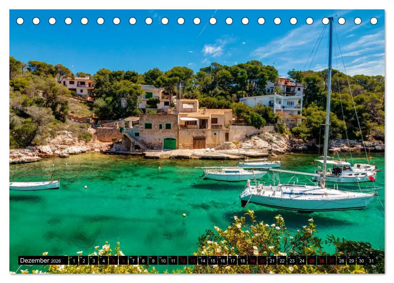 Bild: 9783457851135 | Mallorca - Cala Figuera Spezial (Tischkalender 2026 DIN A5 quer),...