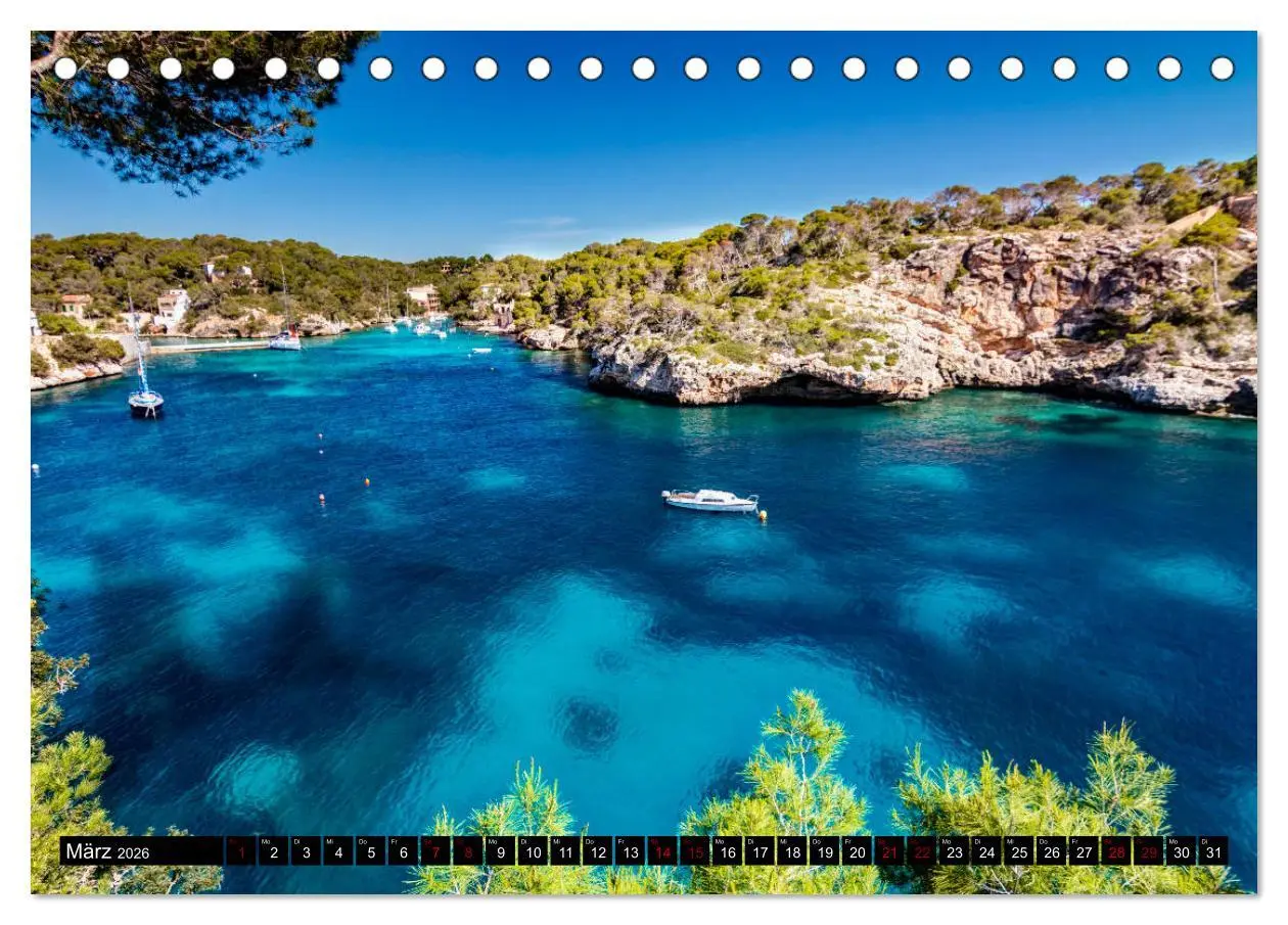 Bild: 9783457851135 | Mallorca - Cala Figuera Spezial (Tischkalender 2026 DIN A5 quer),...