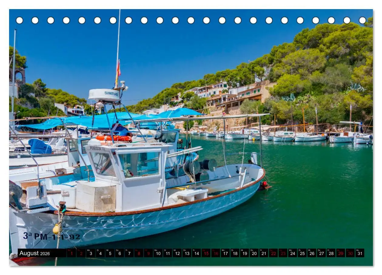 Bild: 9783457851135 | Mallorca - Cala Figuera Spezial (Tischkalender 2026 DIN A5 quer),...