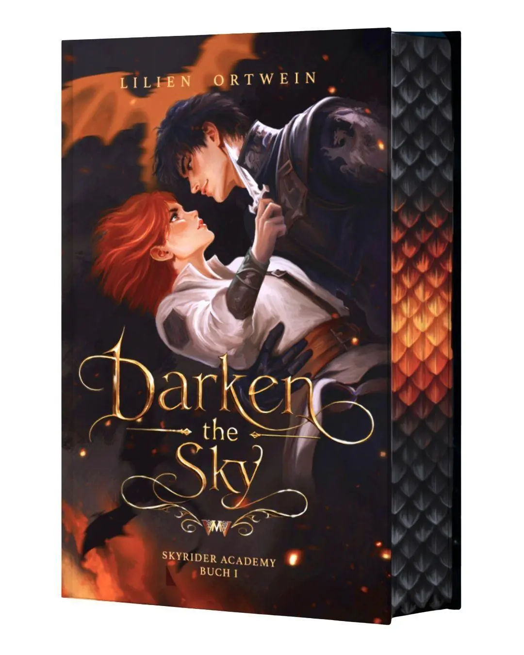 Cover: 9783693851135 | Darken the Sky | Mit wunderschönem Farbschnitt | Lilien Ortwein | Buch