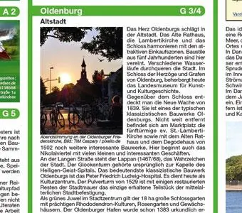 Bild: 9783747301135 | Friesland, Ammerland, Wesermarsch, Oldenburg 1:100 000 | (Land-)Karte