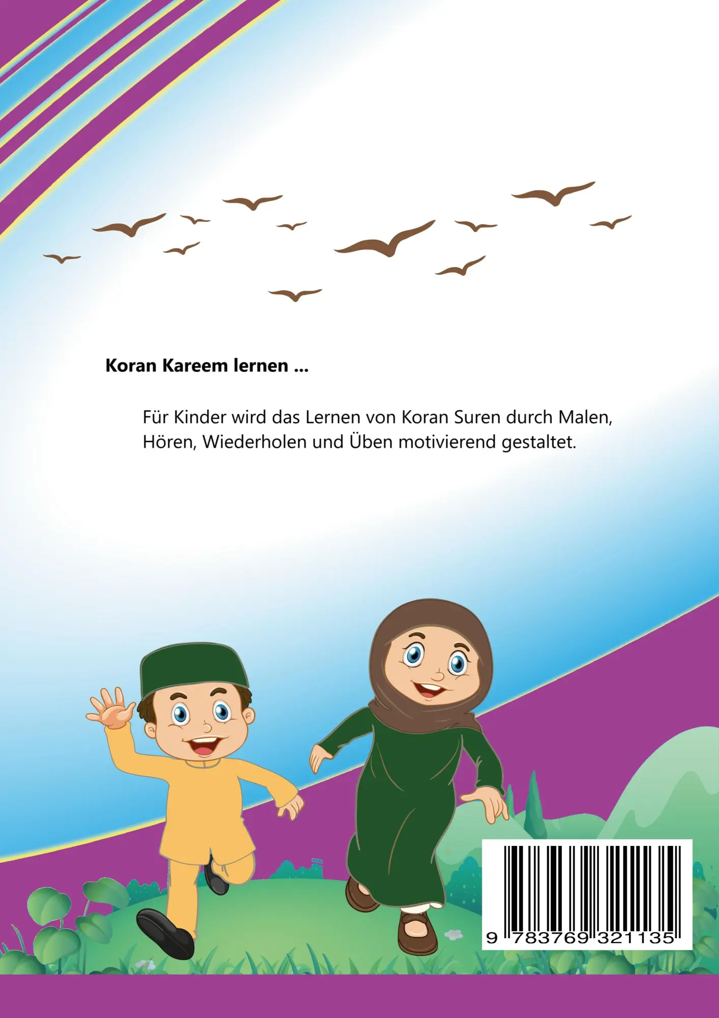 Rückseite: 9783769321135 | Anfänger zur Koran Rezitation - B | Lernbuch für Kinder | Eltoufeili