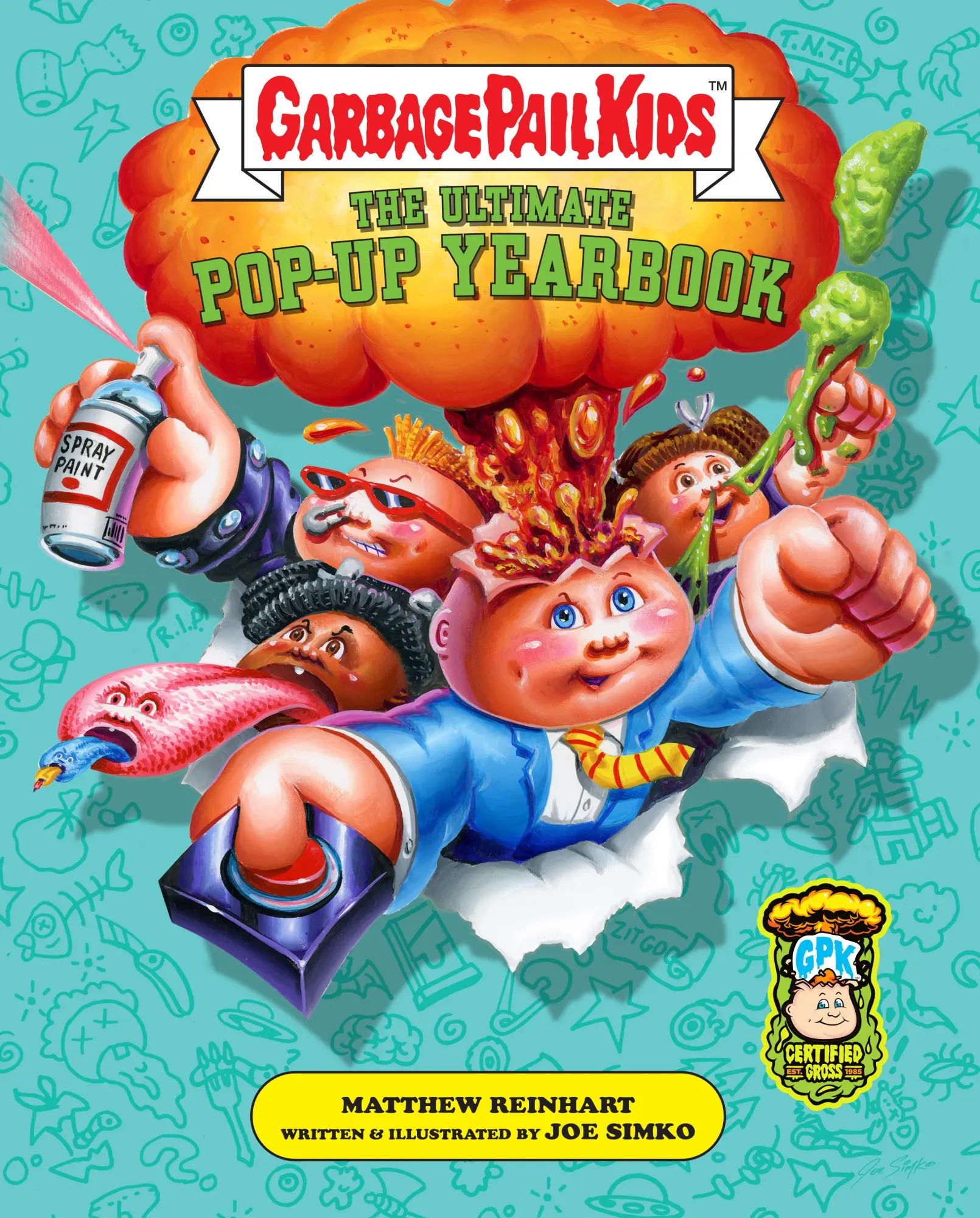 Cover: 9798886631135 | Garbage Pail Kids: The Ultimate Pop-Up Yearbook | Buch | Englisch