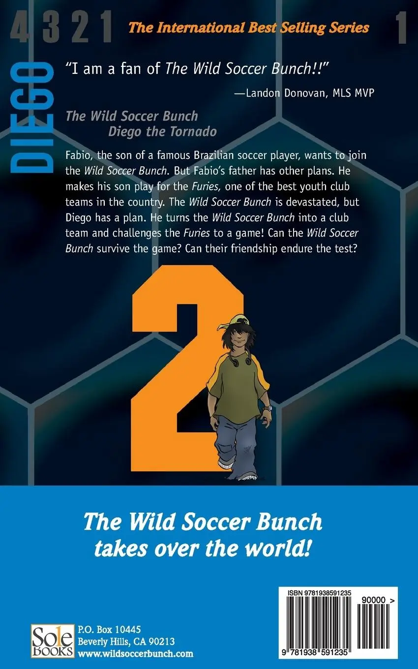 Rückseite: 9781938591235 | The Wild Soccer Bunch, Book 2, Diego the Tornado | Joachim Masannek