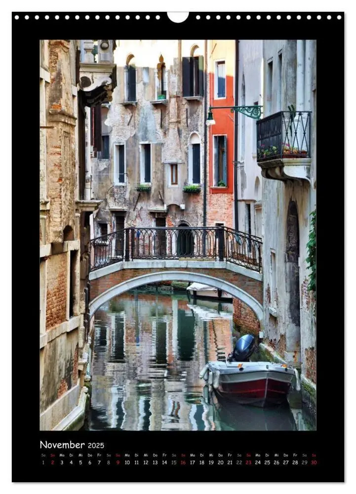 Bild: 9783457081235 | Venedig (Wandkalender 2025 DIN A3 hoch), CALVENDO Monatskalender