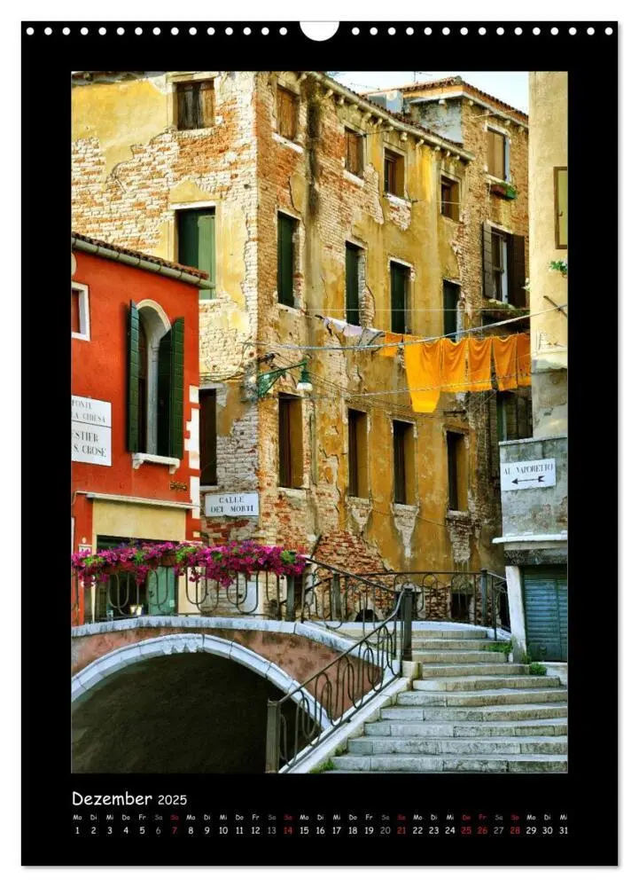 Bild: 9783457081235 | Venedig (Wandkalender 2025 DIN A3 hoch), CALVENDO Monatskalender