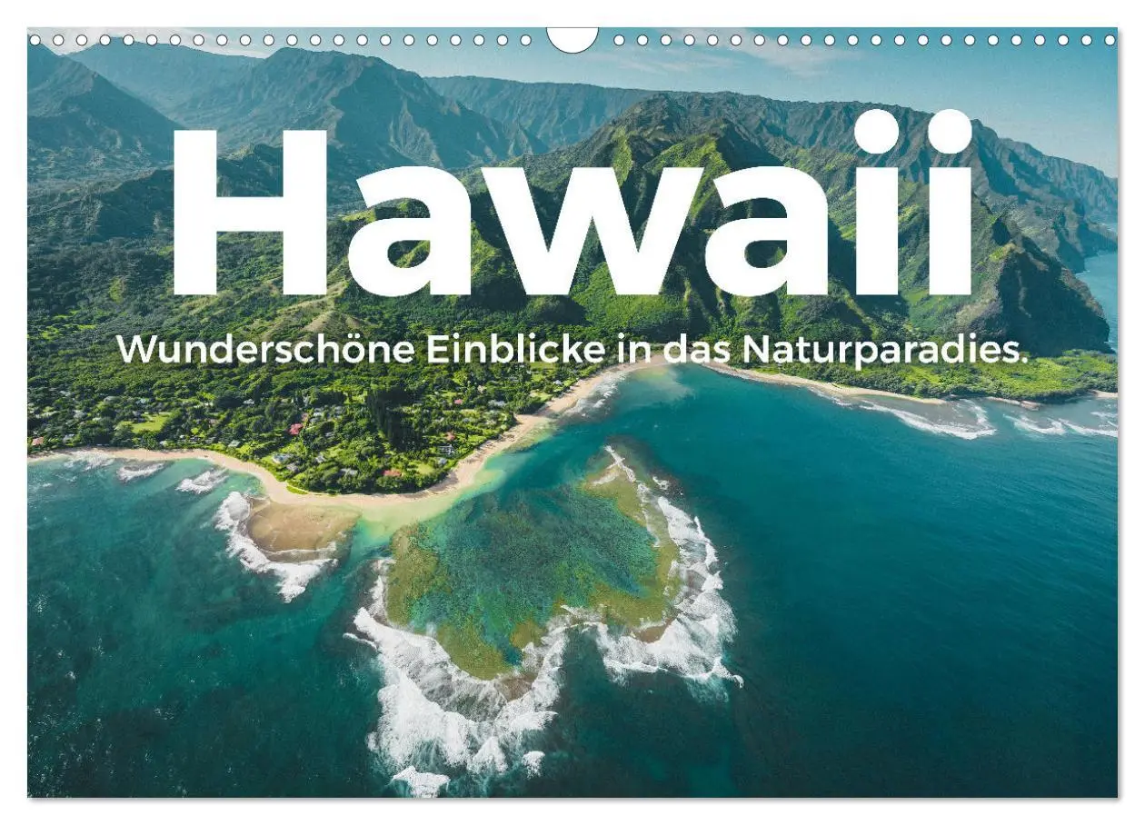 Cover: 9783457601235 | Hawaii - Wunderschöne Einblicke in das Naturparadies. (Wandkalender...