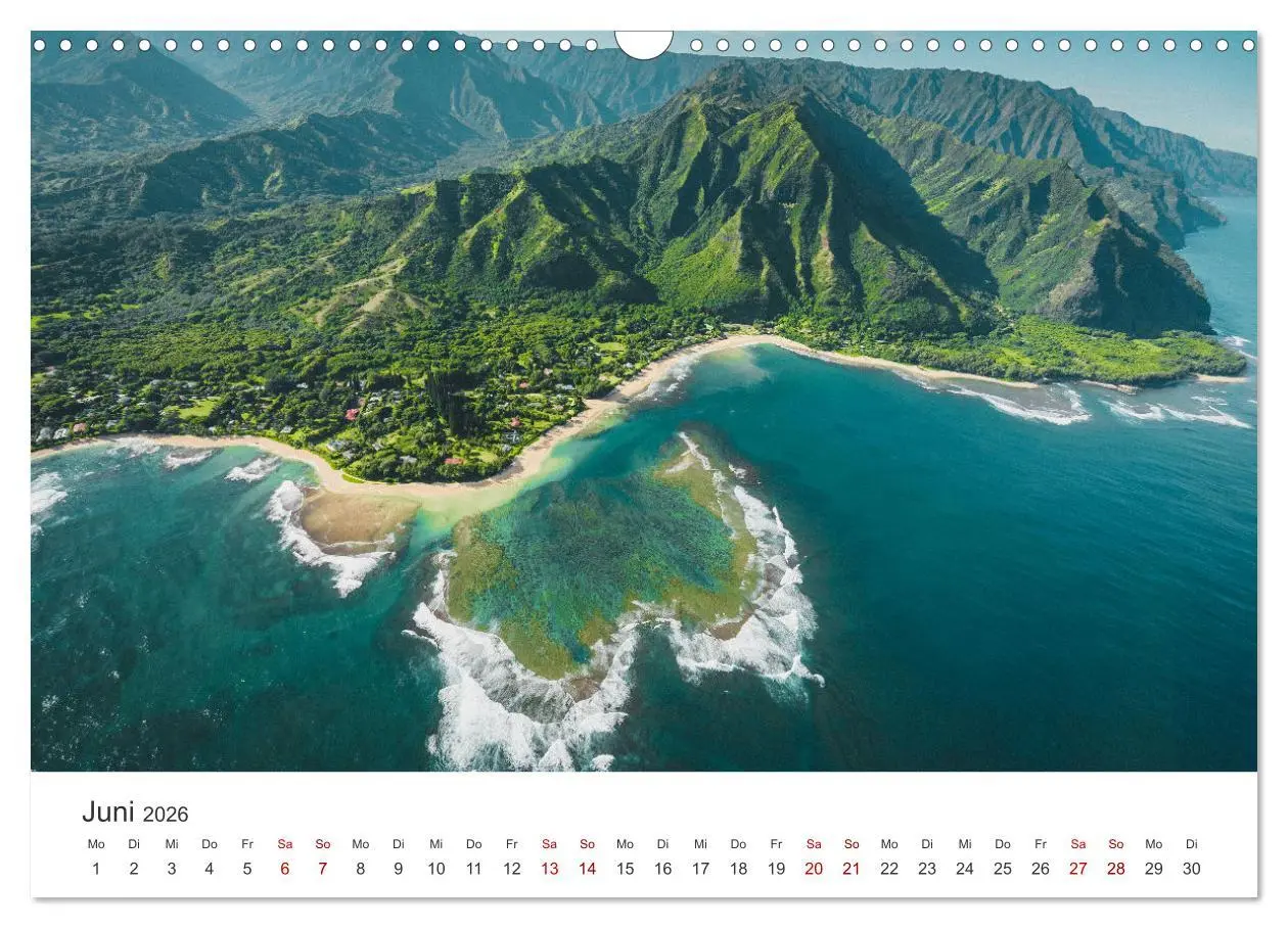 Bild: 9783457601235 | Hawaii - Wunderschöne Einblicke in das Naturparadies. (Wandkalender...