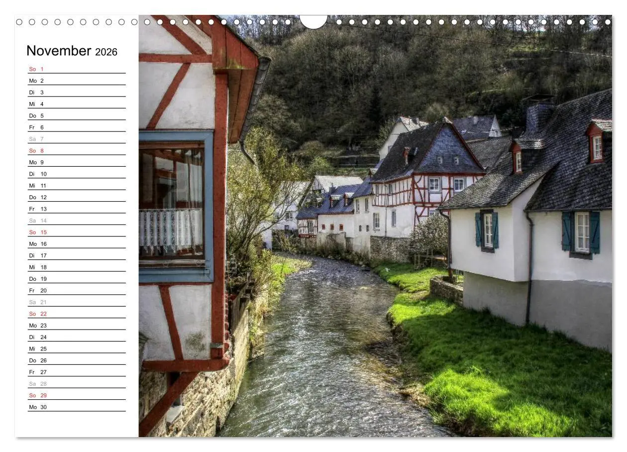 Bild: 9783516001235 | Eine Perle in der Eifel - Monreal (Wandkalender 2026 DIN A3 quer),...