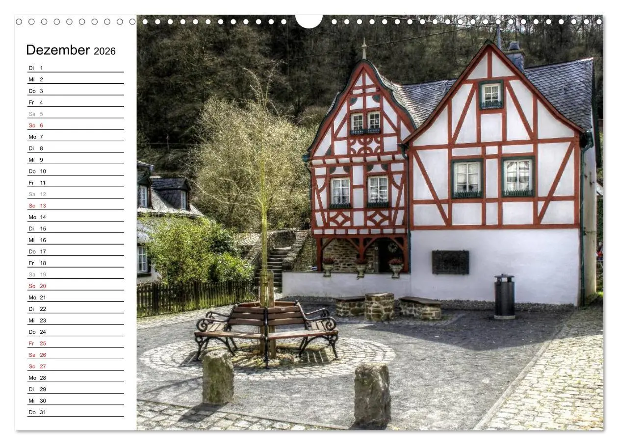 Bild: 9783516001235 | Eine Perle in der Eifel - Monreal (Wandkalender 2026 DIN A3 quer),...