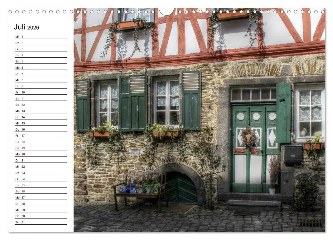 Bild: 9783516001235 | Eine Perle in der Eifel - Monreal (Wandkalender 2026 DIN A3 quer),...