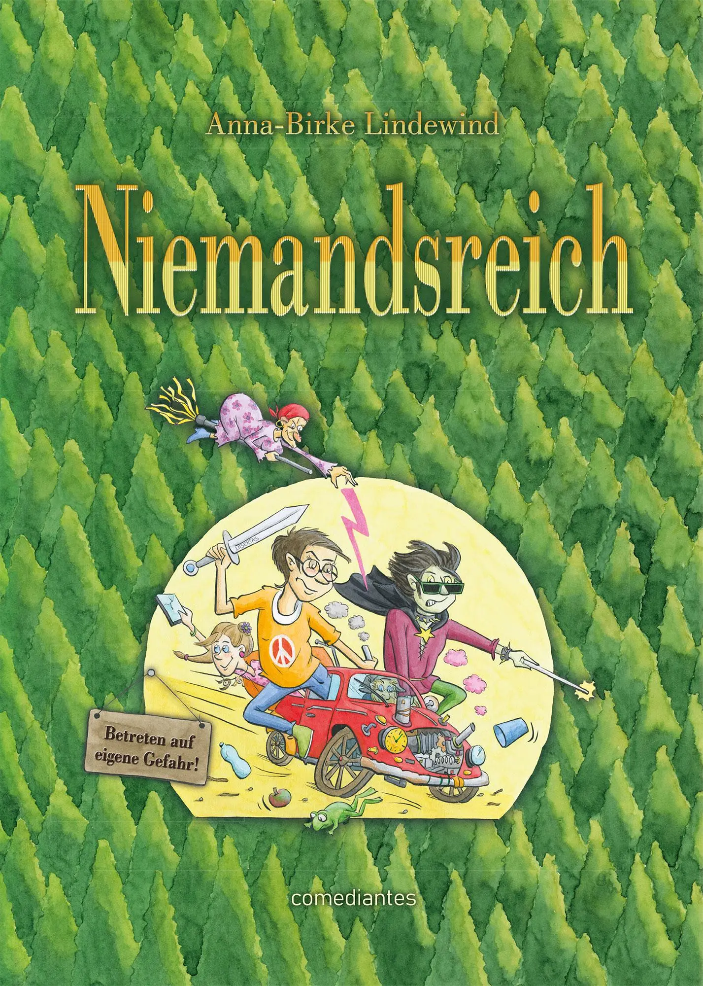 Cover: 9783946691235 | Niemandsreich | Betreten auf eigene Gefahr | Anna-Birke Lindewind