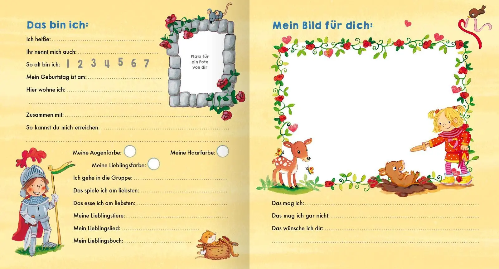 Bild: 4014489131335 | Meine Kindergarten-Freunde (Ritter und Ritterin) | Sabine Kraushaar