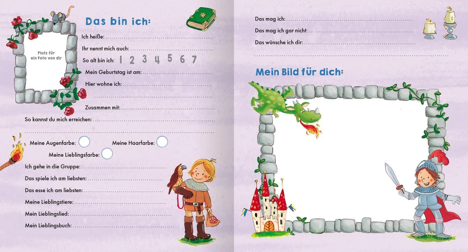 Bild: 4014489131335 | Meine Kindergarten-Freunde (Ritter und Ritterin) | Sabine Kraushaar