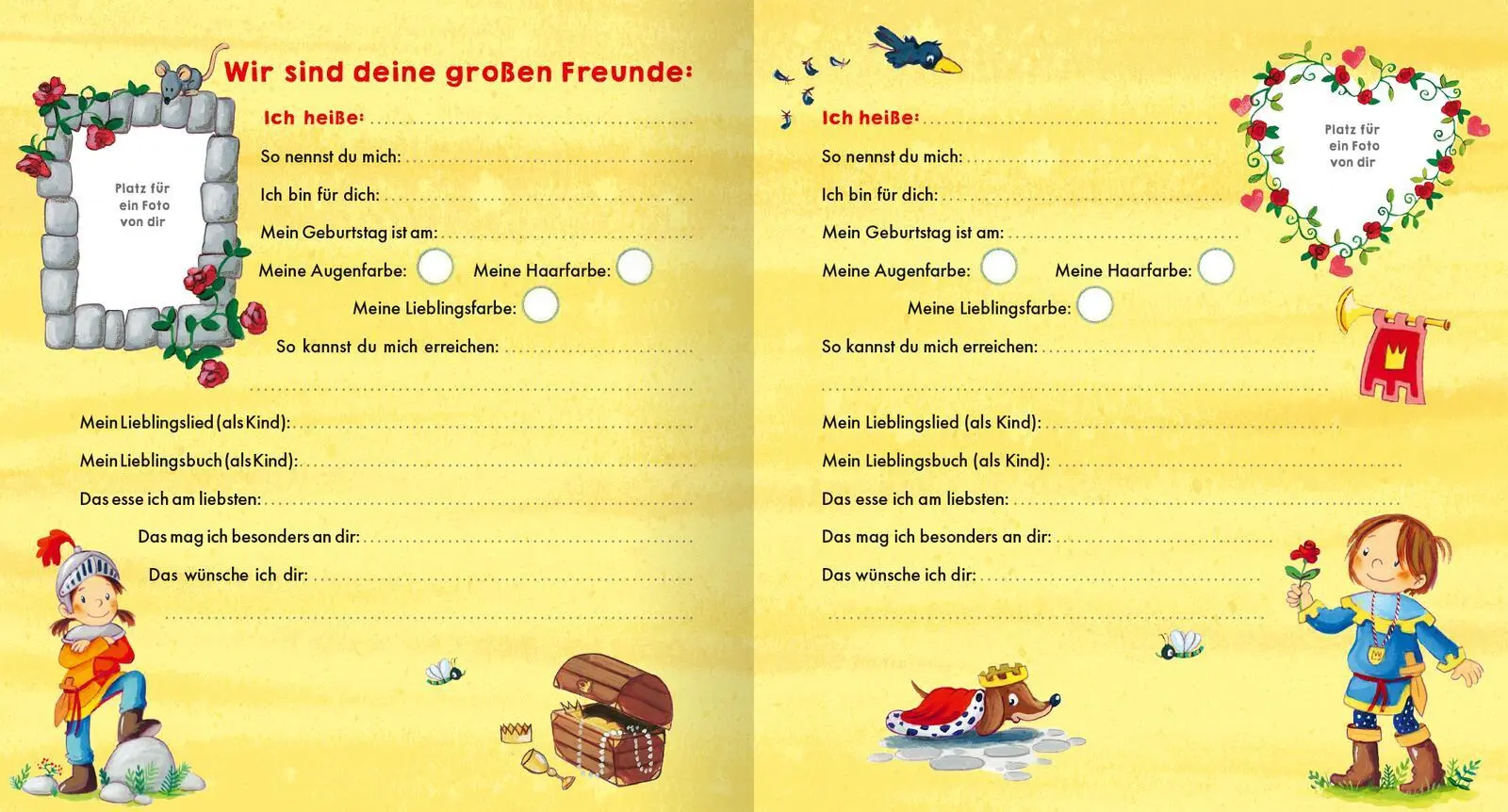 Bild: 4014489131335 | Meine Kindergarten-Freunde (Ritter und Ritterin) | Sabine Kraushaar