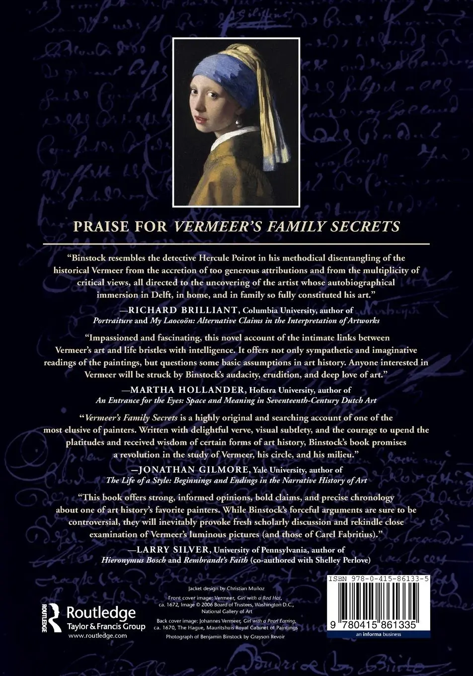 Rückseite: 9780415861335 | Vermeer's Family Secrets | Benjamin Binstock | Taschenbuch | Englisch