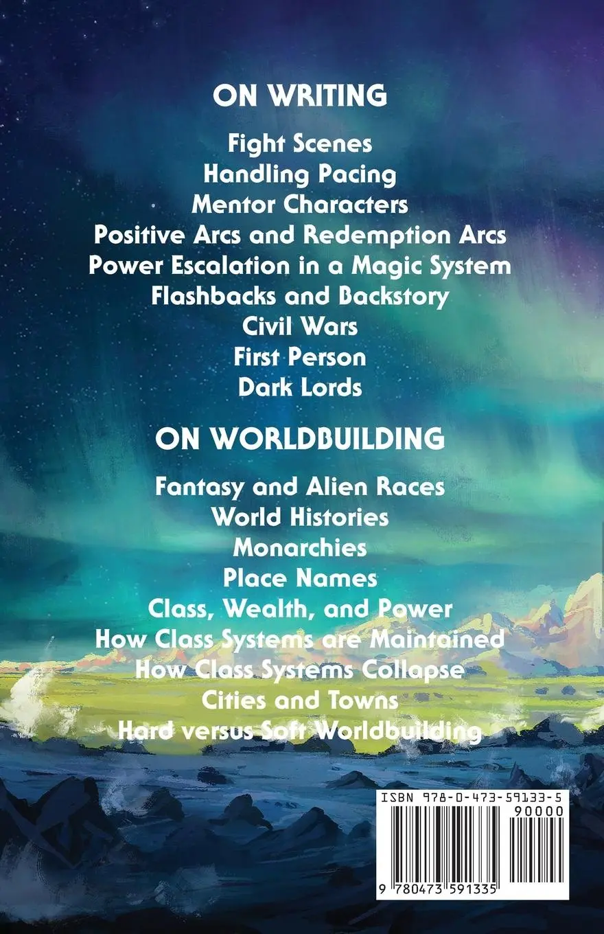 Rückseite: 9780473591335 | On Writing and Worldbuilding | Volume II | Timothy Hickson | Buch