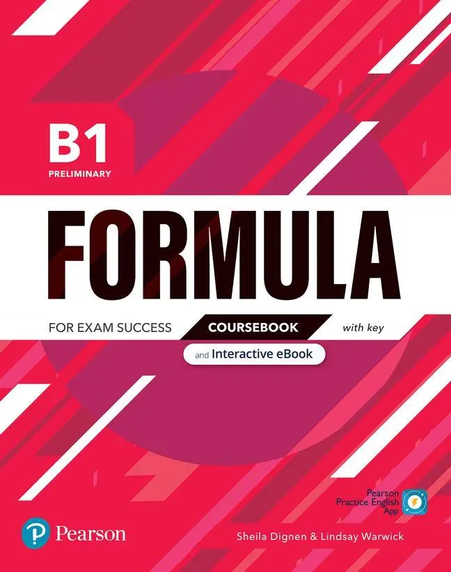 Cover: 9781292391335 | Formula B1 Preliminary Coursebook with key &amp; eBook | Pearson Education