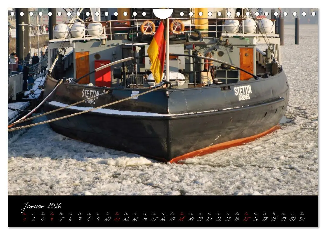 Bild: 9783516231335 | Boote und Schiffe auf Elbe und Ostsee (Wandkalender 2026 DIN A4...