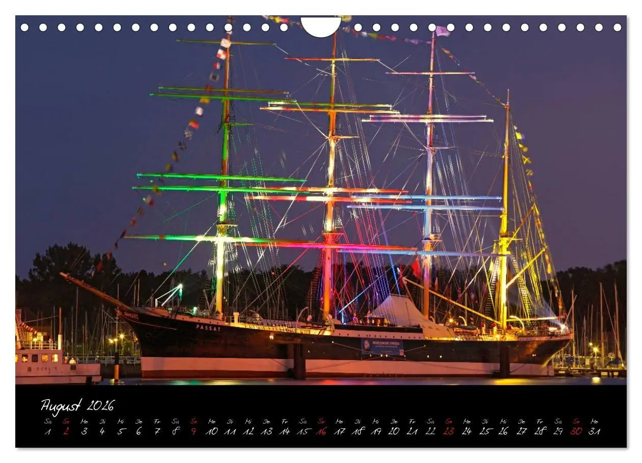 Bild: 9783516231335 | Boote und Schiffe auf Elbe und Ostsee (Wandkalender 2026 DIN A4...