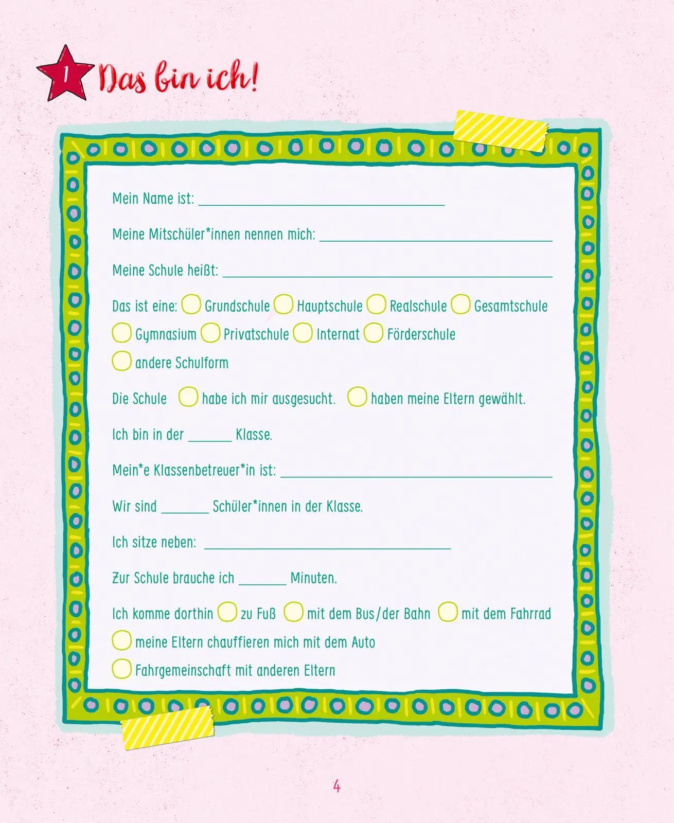 Bild: 9783551191335 | #buch4you: Dein Schultagebuch | Nikki Busch | Taschenbuch | buch4you
