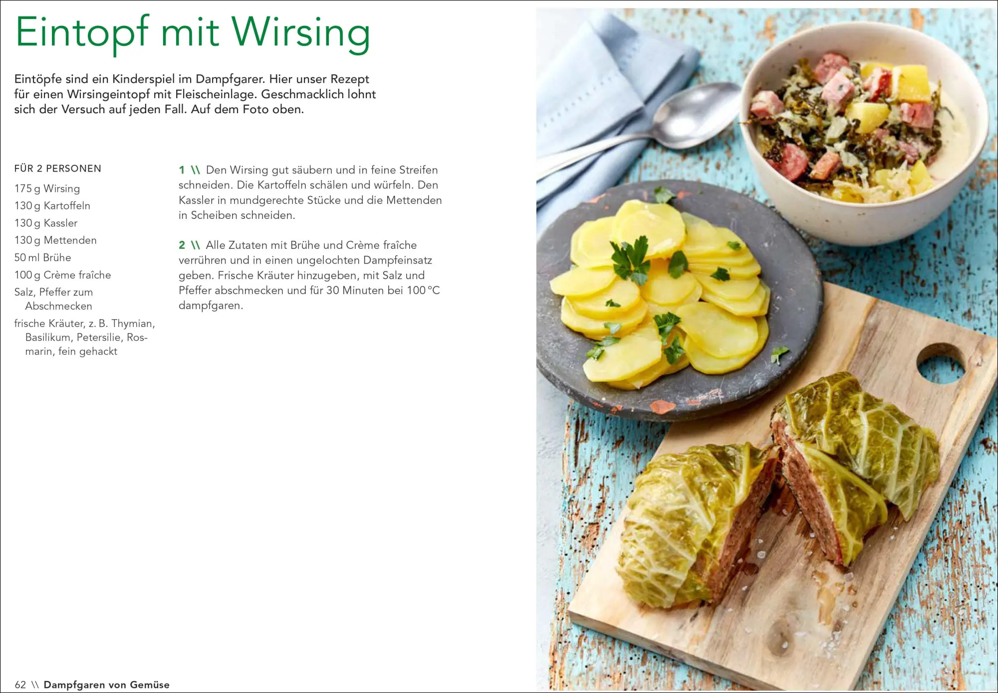 Bild: 9783809441335 | Meine besten Rezepte für den Dampfgarer | Julia Holzer | Buch | 112 S.